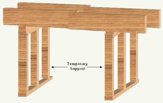 Removing A Load Bearing Wall - Part 2